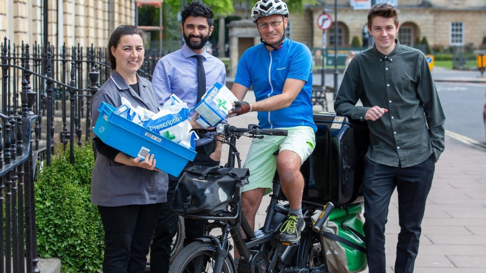 e cargo bike in Bath